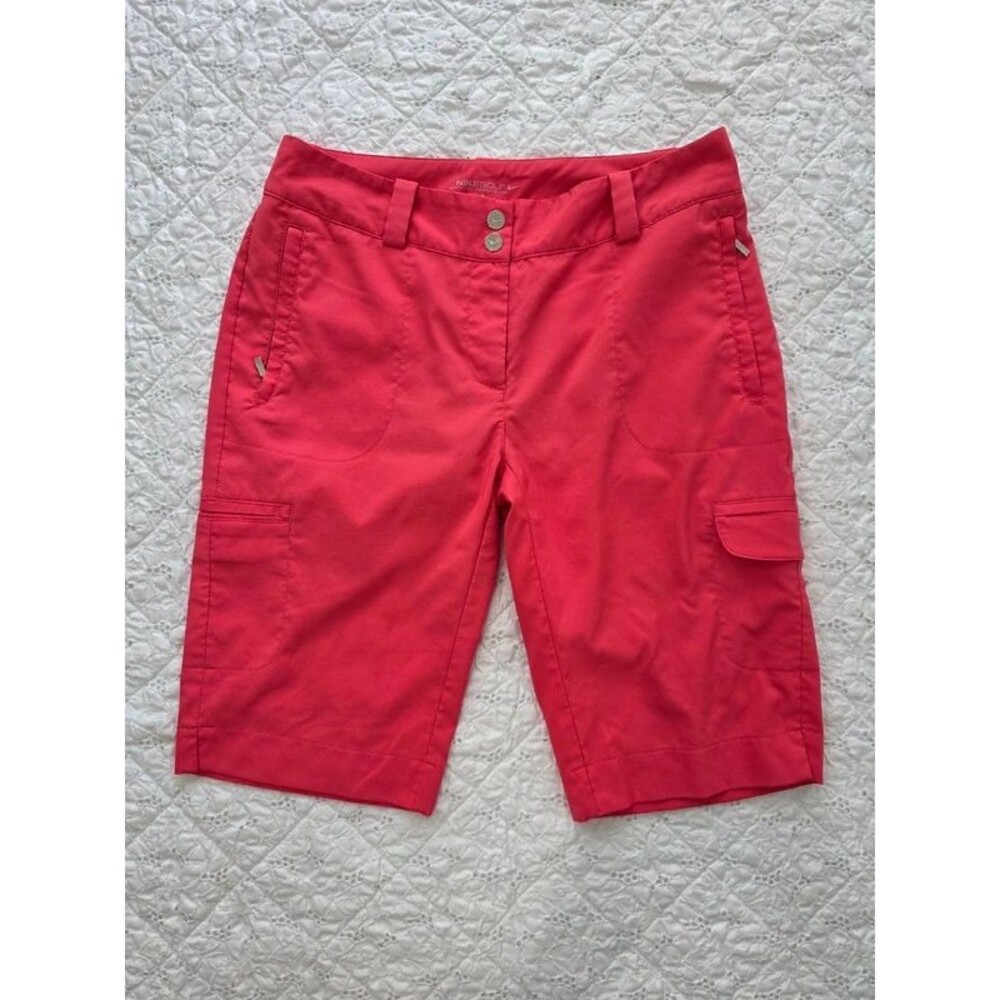 Nike Golf Dri-FIT Coral Pink Cargo Shorts US 6 – Like New